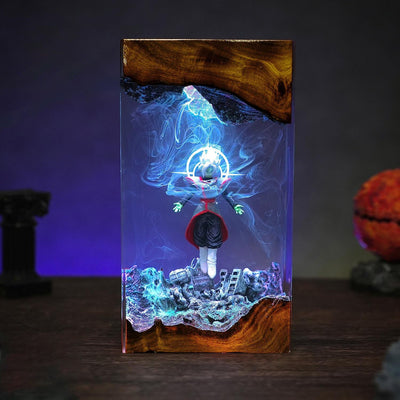 Fused Zamasu Resin Lamp