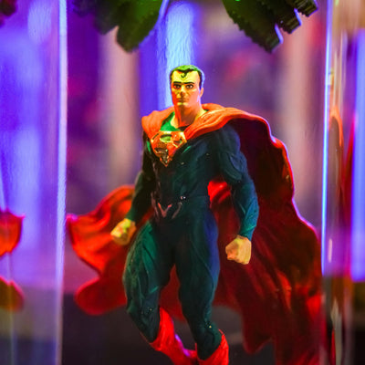 Superhero Epoxy Resin Lamp 7