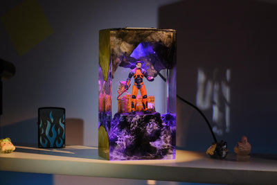 Custom Haft Life Resin lamp