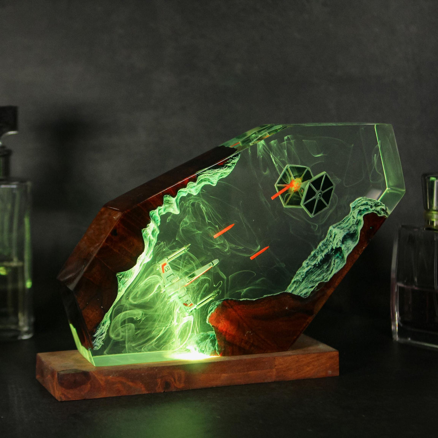 Diorama Galaxy Resin Lamp