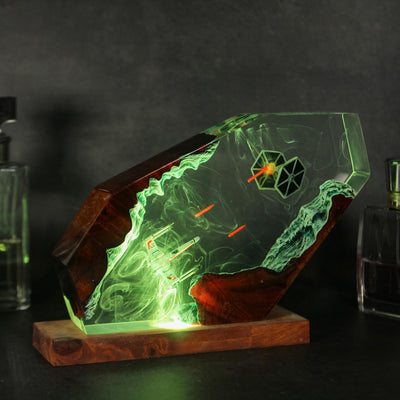 Diorama Galaxy Resin Lamp