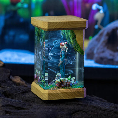 Cal Kestis Lamp Resin and Wood