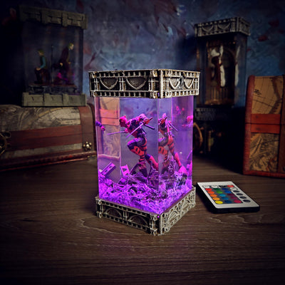 Dead Pool Resin lamp