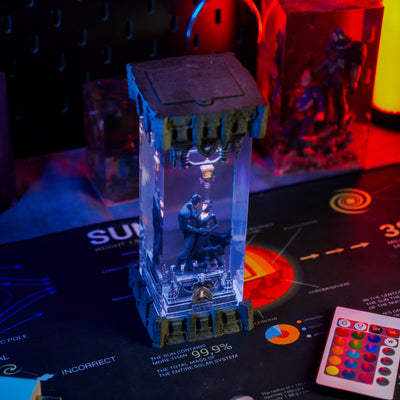 Superhero Epoxy Resin Lamp