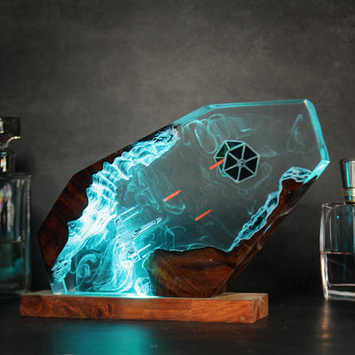 Diorama Galaxy Resin Lamp