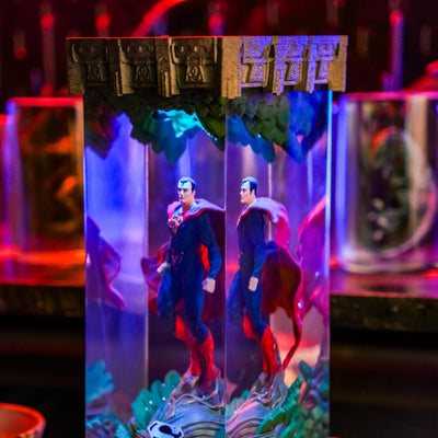 Superhero Epoxy Resin Lamp 7