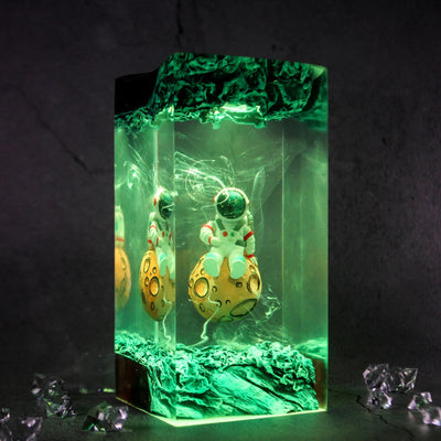 Astronaut Resin Lamp