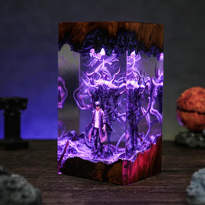 Sung Jinwoo Figure Epoxy lamp