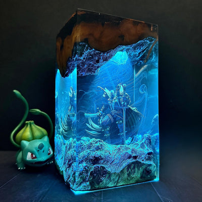Spawn Resin Lamp