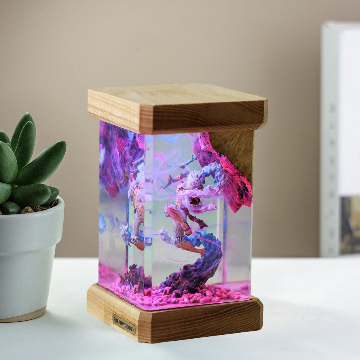 Cosmic One Piece Fan Art Lamp