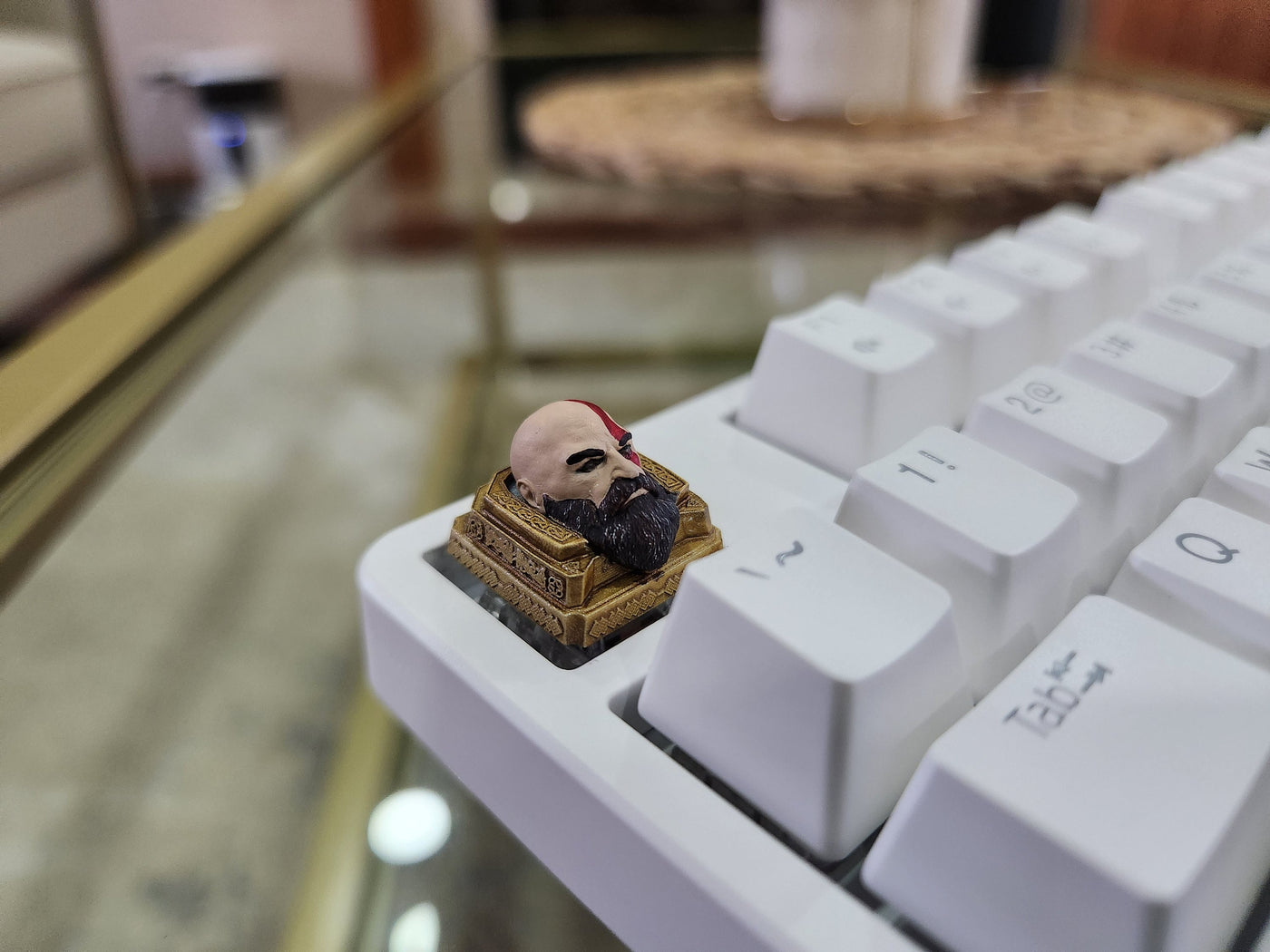 Video Game Kratos Keycap