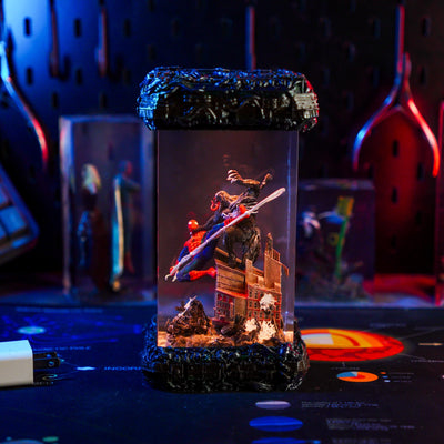 Superhero Epoxy Resin Lamp 3