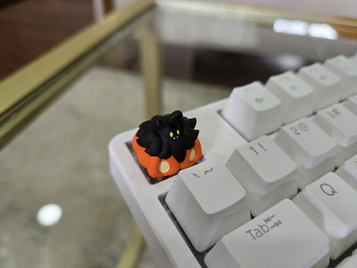 Anime Pumpkin Keycap