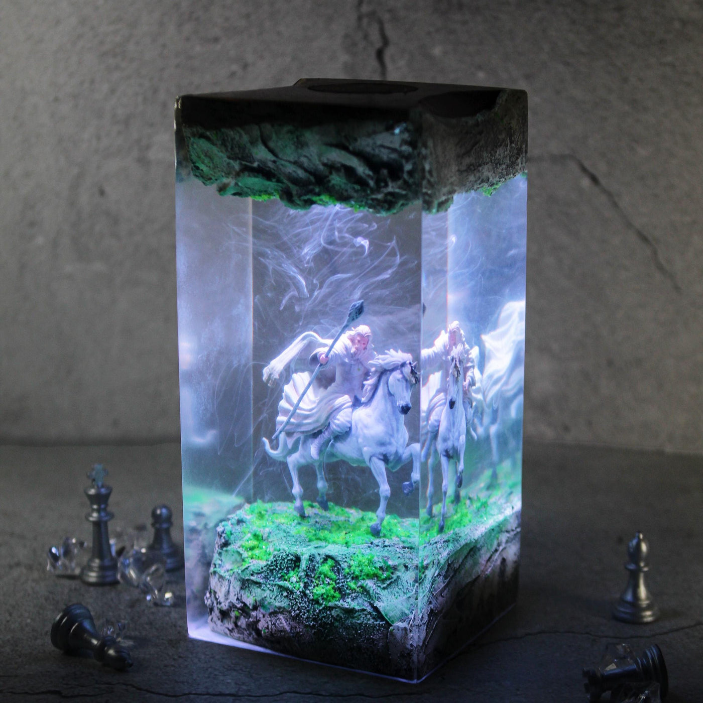 LOTR Resin Lamp