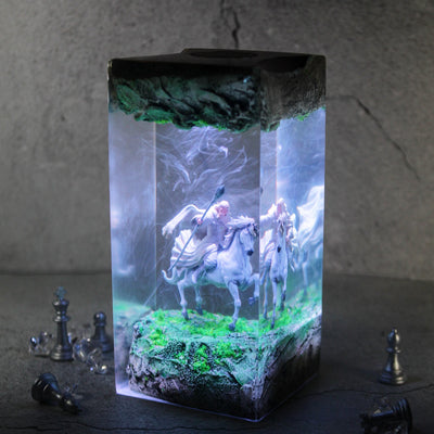 LOTR Resin Lamp