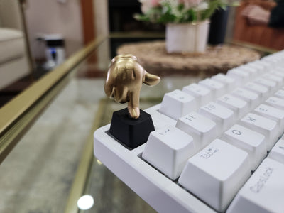 Golden Glove Finger Keycap