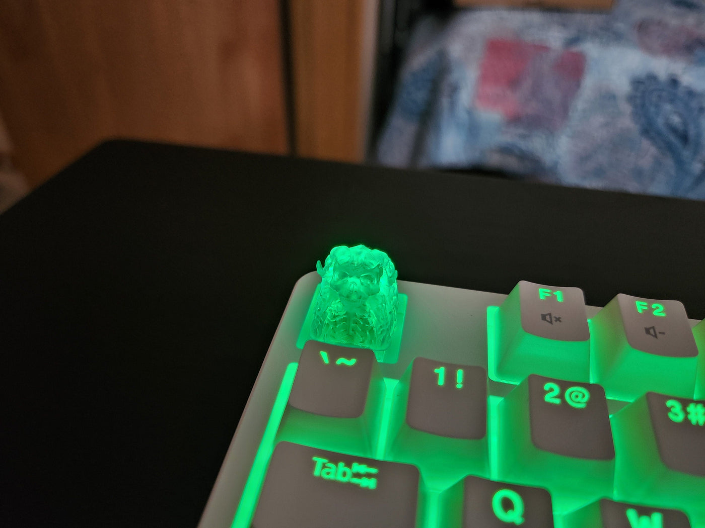 Demon Skull Keycap
