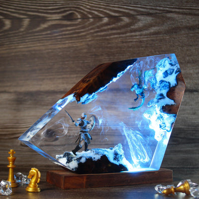 Dragon Born New Resin Lamp