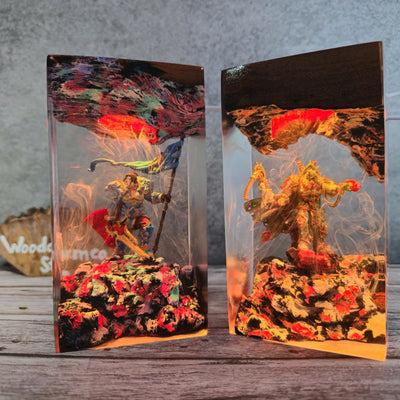 Varian Wrynn Warcraft Resin Lamp