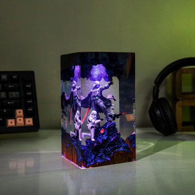 Da.rth Va.der Diorama Resin Lamp
