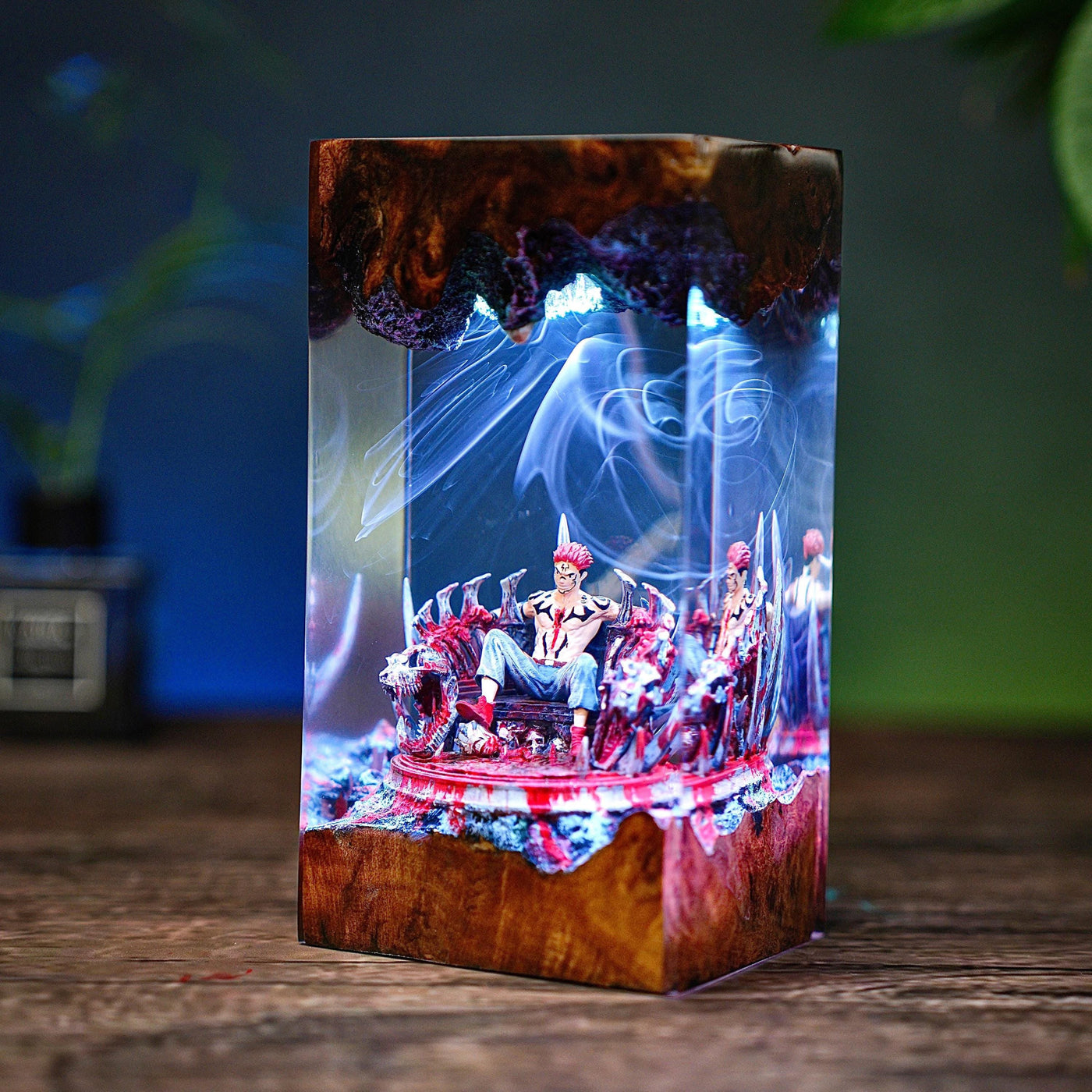 Curse Spirit Sukuna JJKS Resin Lamp
