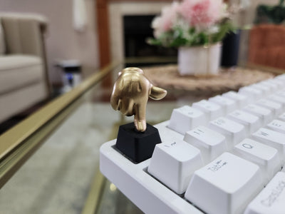 Golden Glove Finger Keycap