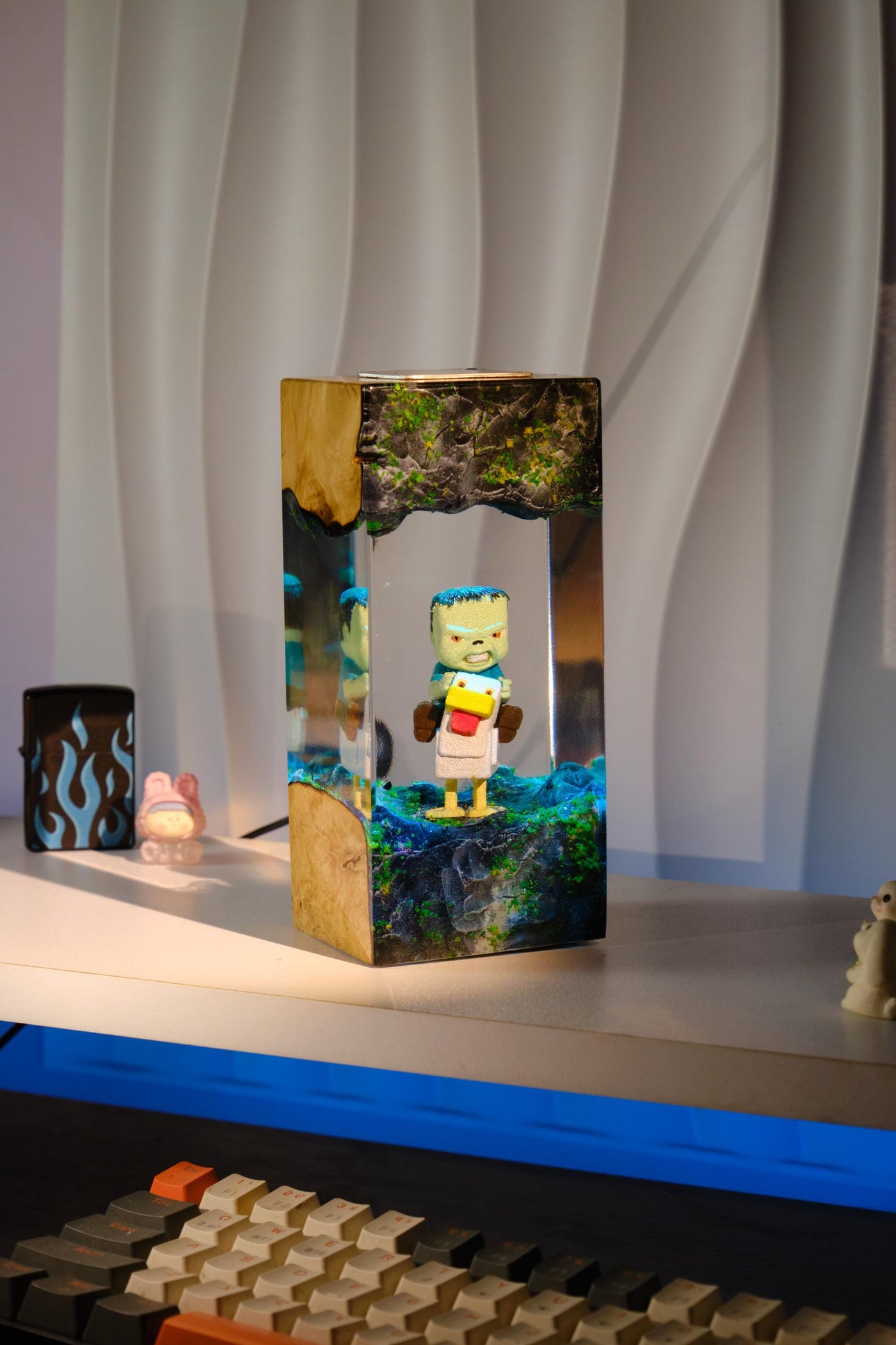 Custom Chicken Jockey lamp