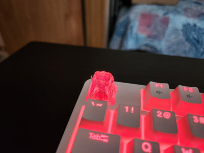 Demon Skull Keycap