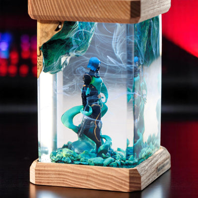 Custom Valorent Epoxy lamp