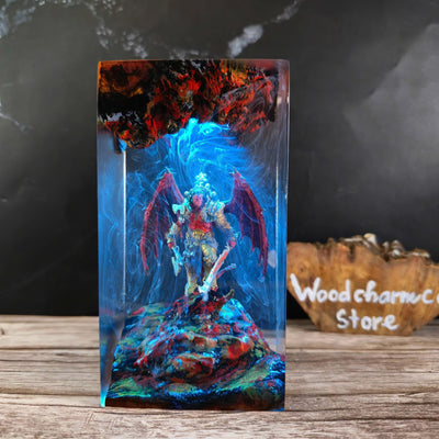 Angron Resin Lamp
