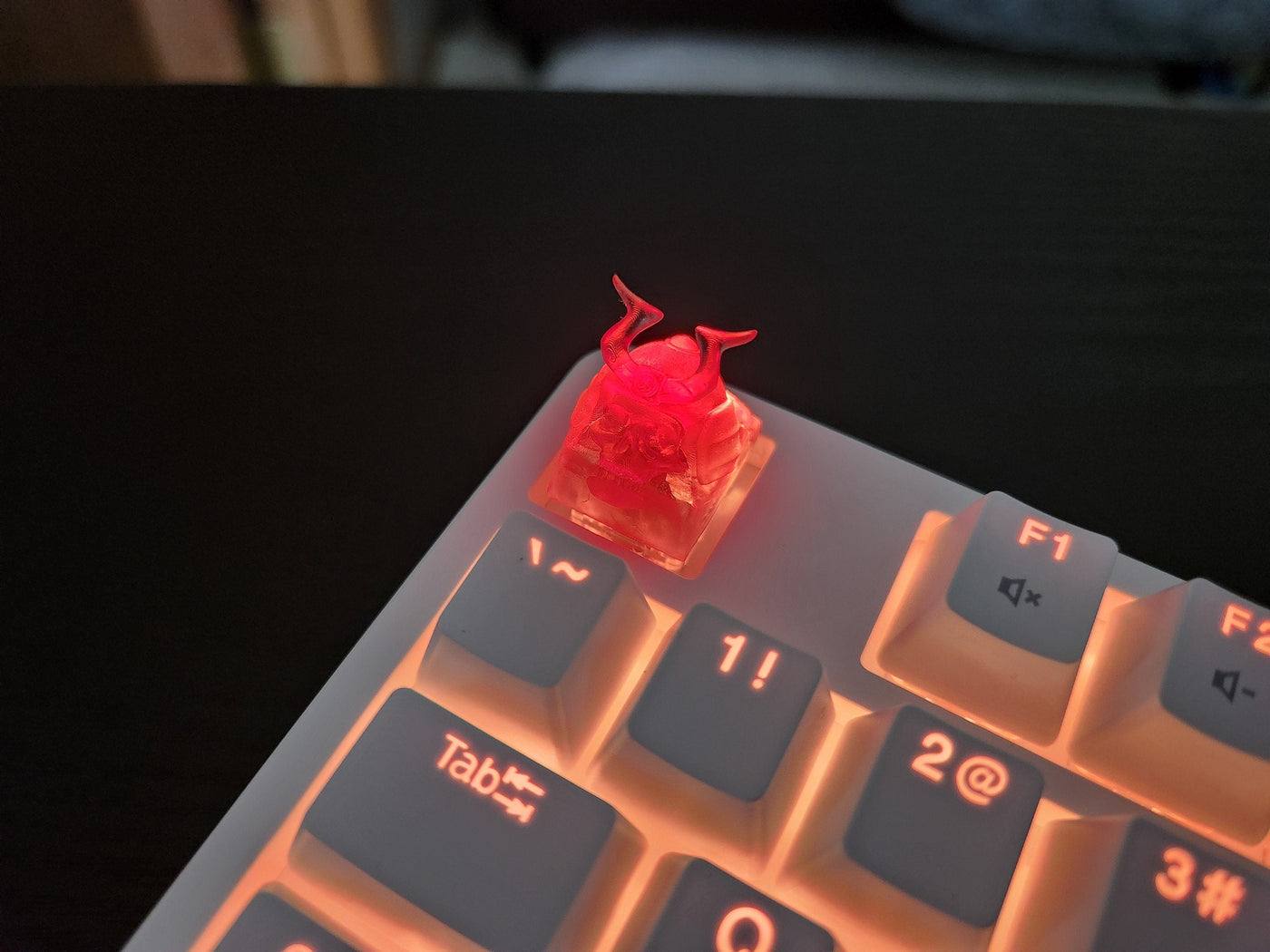 Skeleton Samurai Keycap