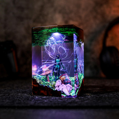 Custom Sa.ge Valo.rant Resin Epoxy lamp