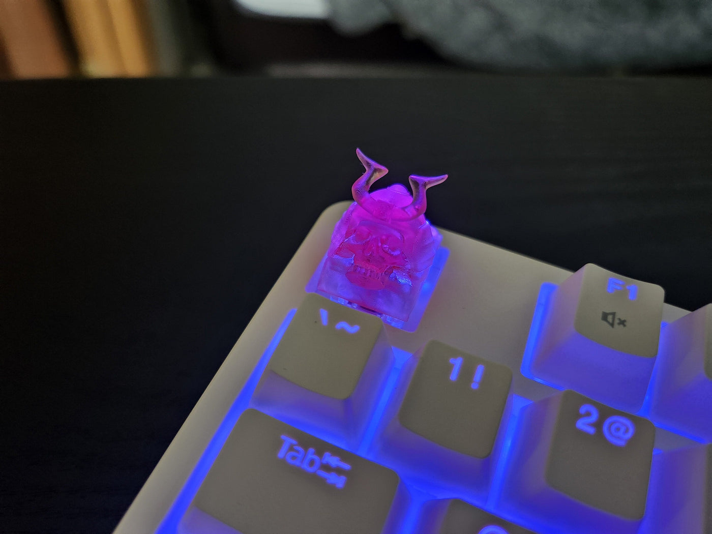 Skeleton Samurai Keycap