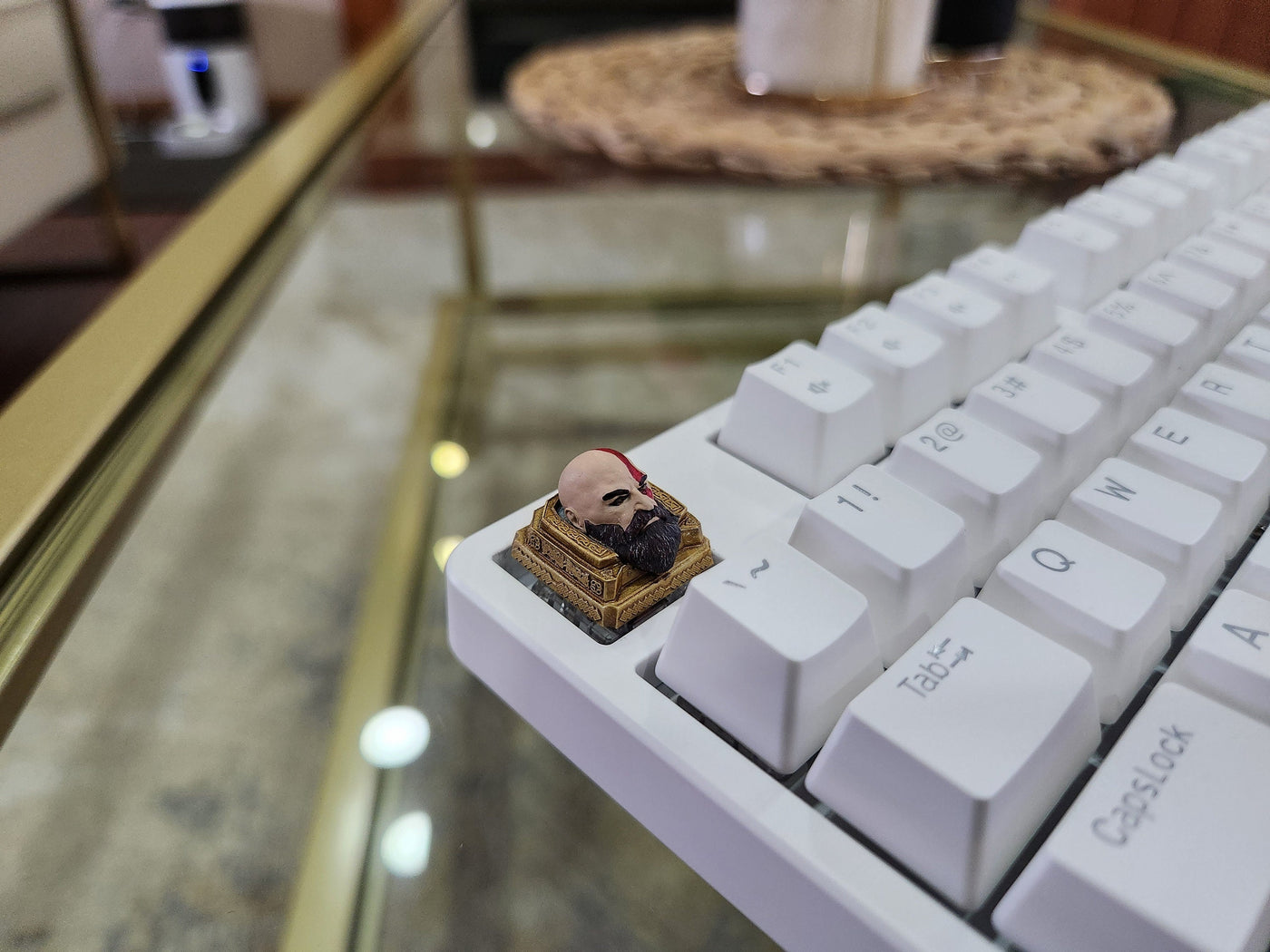 Video Game Kratos Keycap