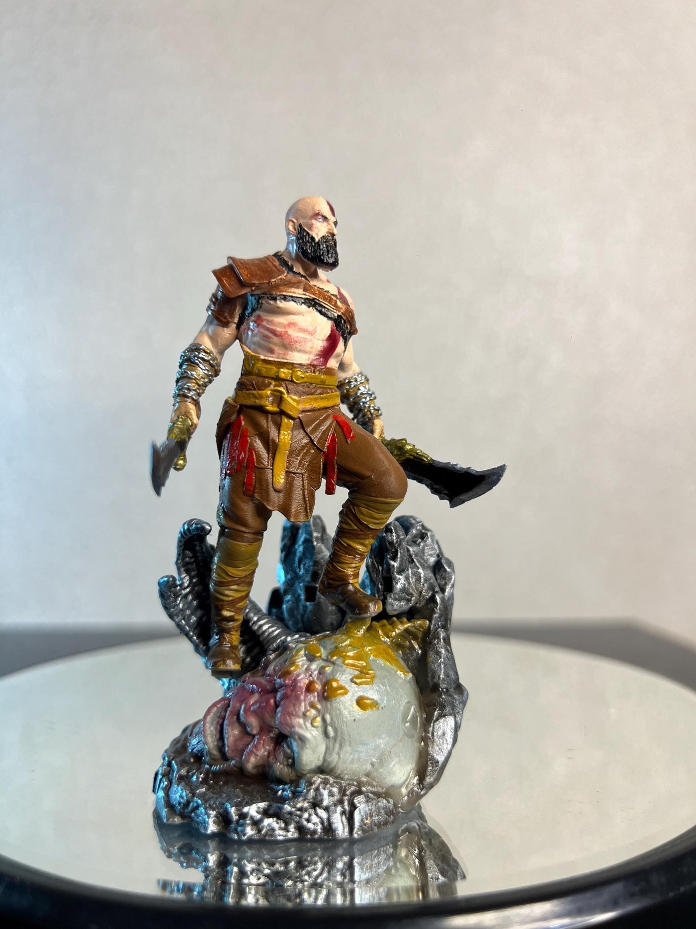 God of War Kratos Lamp