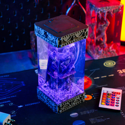 Superhero Epoxy Resin Lamp 6