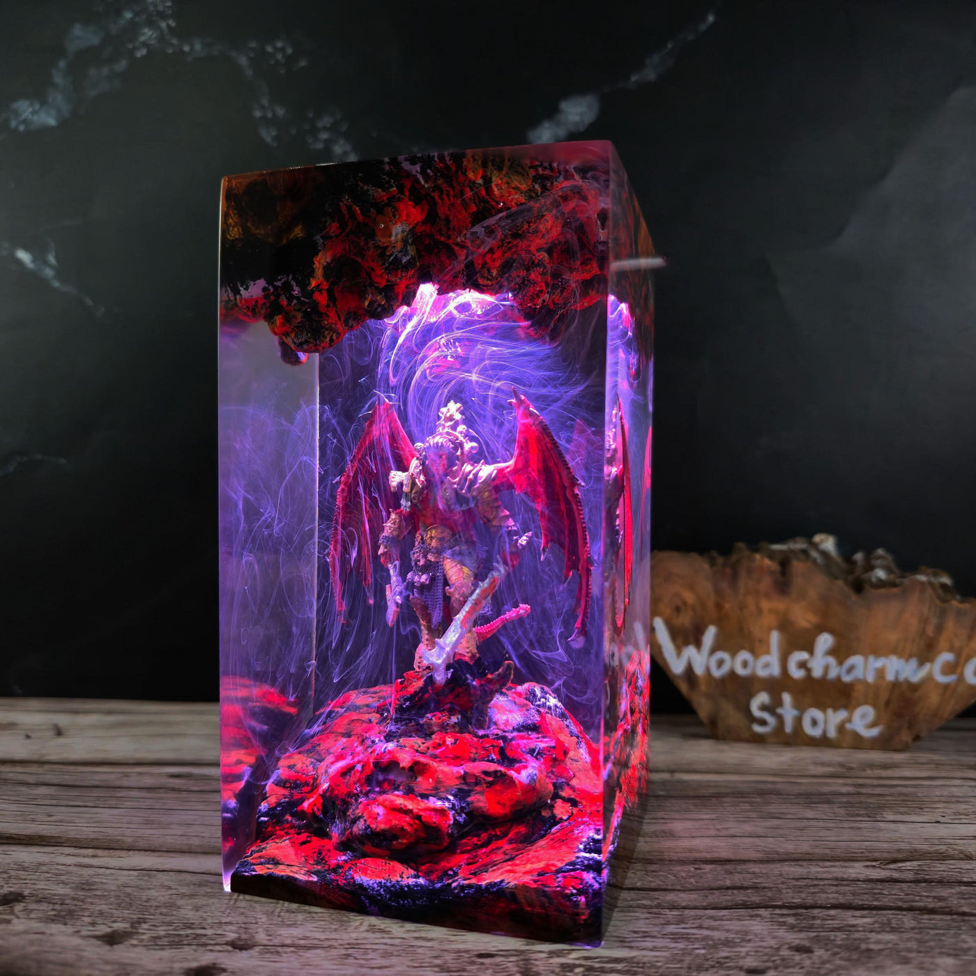 Angron Resin Lamp