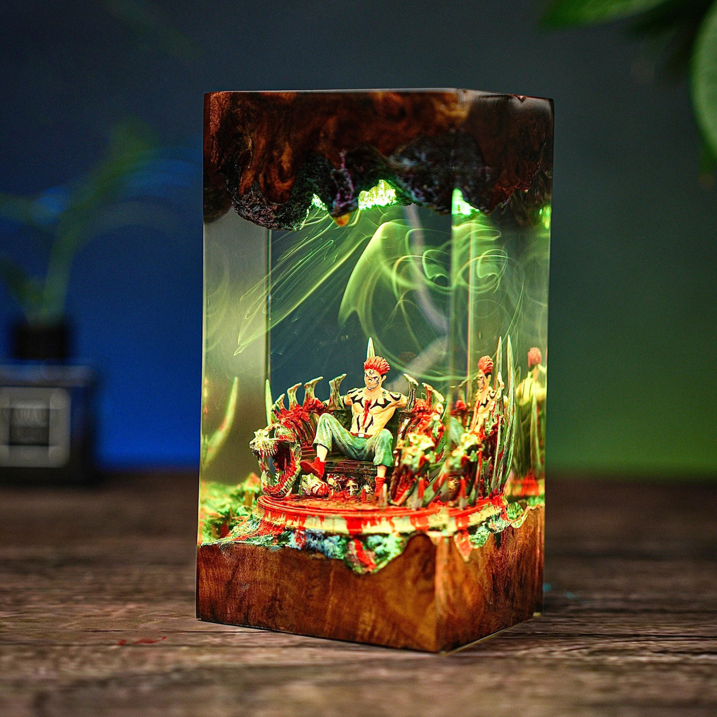 Curse Spirit Sukuna JJKS Resin Lamp