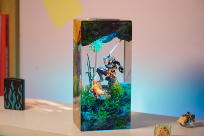 Custom Jin Sakai Lamp
