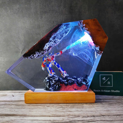 Customer Optimus Prime night light