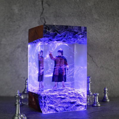 LOTR Resin Lamp