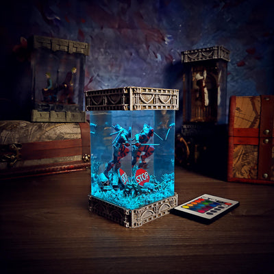 Dead Pool Resin lamp