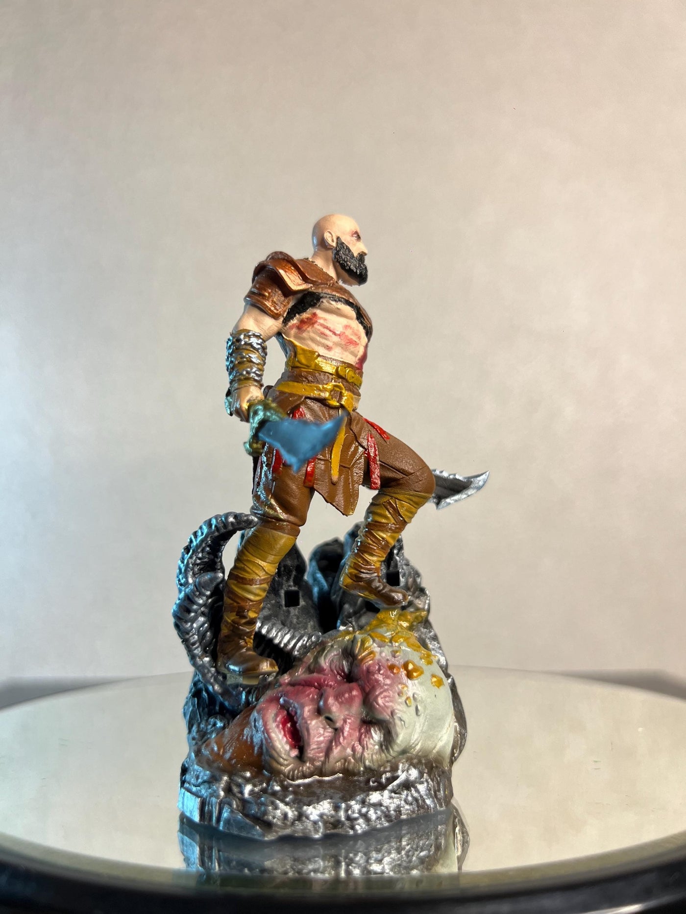 God of War Kratos Lamp
