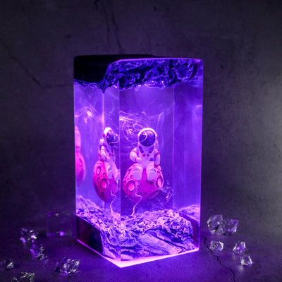 Astronaut Resin Lamp