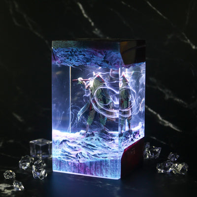Davy Jones Resin Lamp