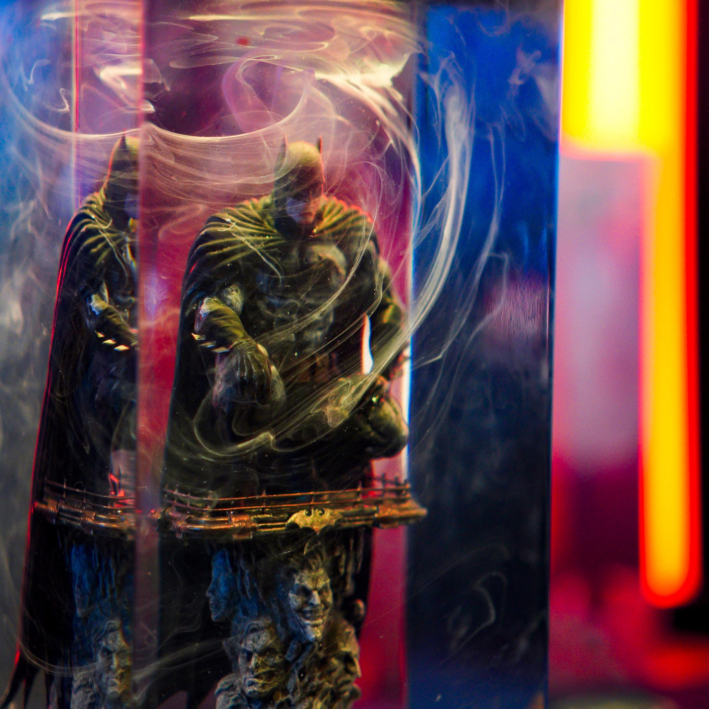 Superhero Epoxy Resin Lamp 6