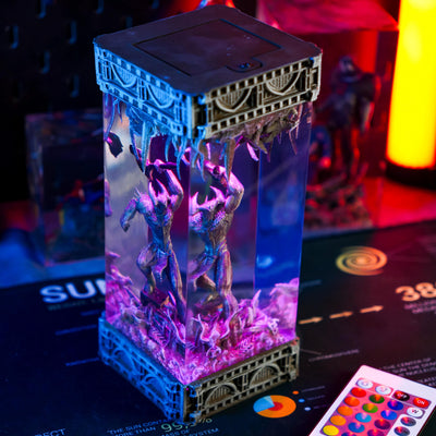 Superhero Epoxy Resin Lamp 2