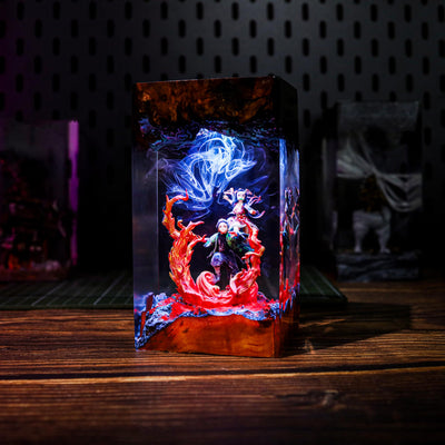 Demon Slayer Tanjiro & Nezuko Lamp Ver 2