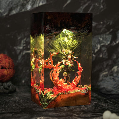 Demon Slayer Tanjiro & Nezuko Lamp Ver 2