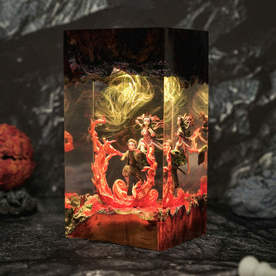 Demon Slayer Tanjiro & Nezuko Lamp Ver 2